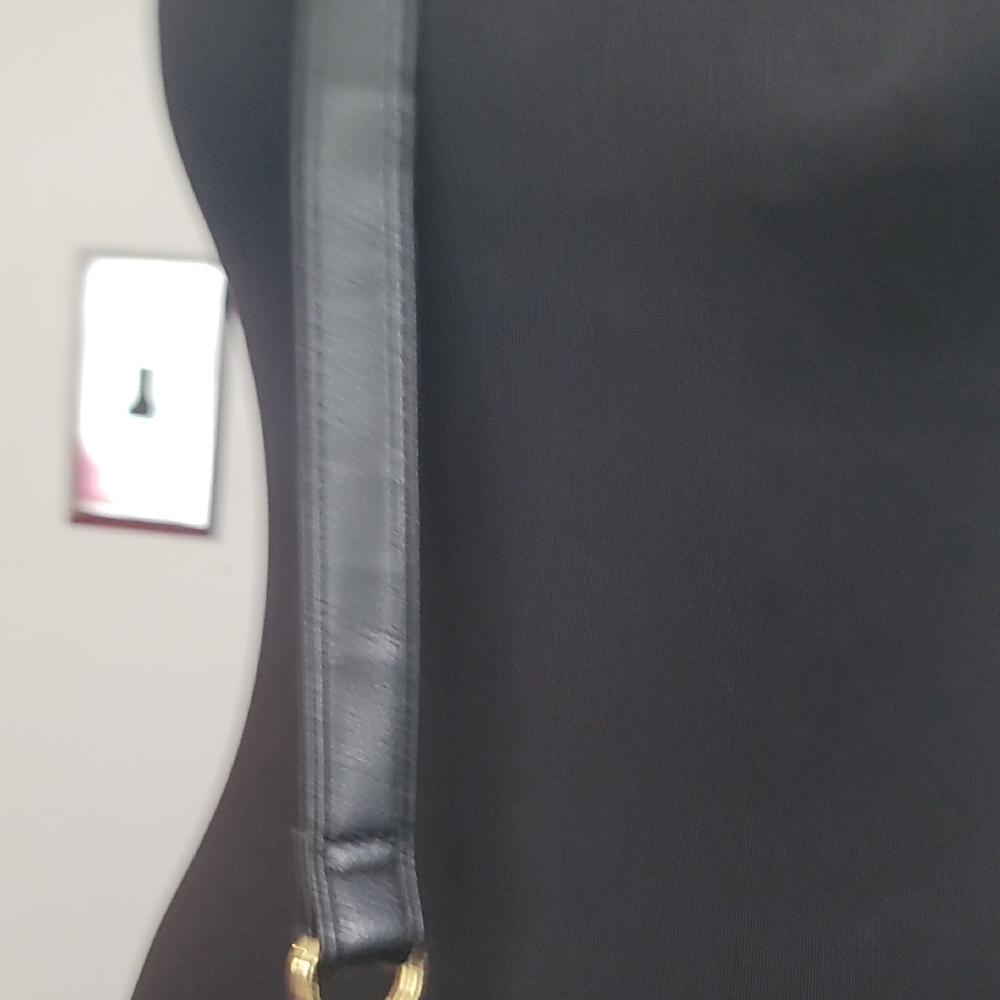 Betsey Johnson Black and Gold Unicorn Crossbody Bag - Picture 6 of 13